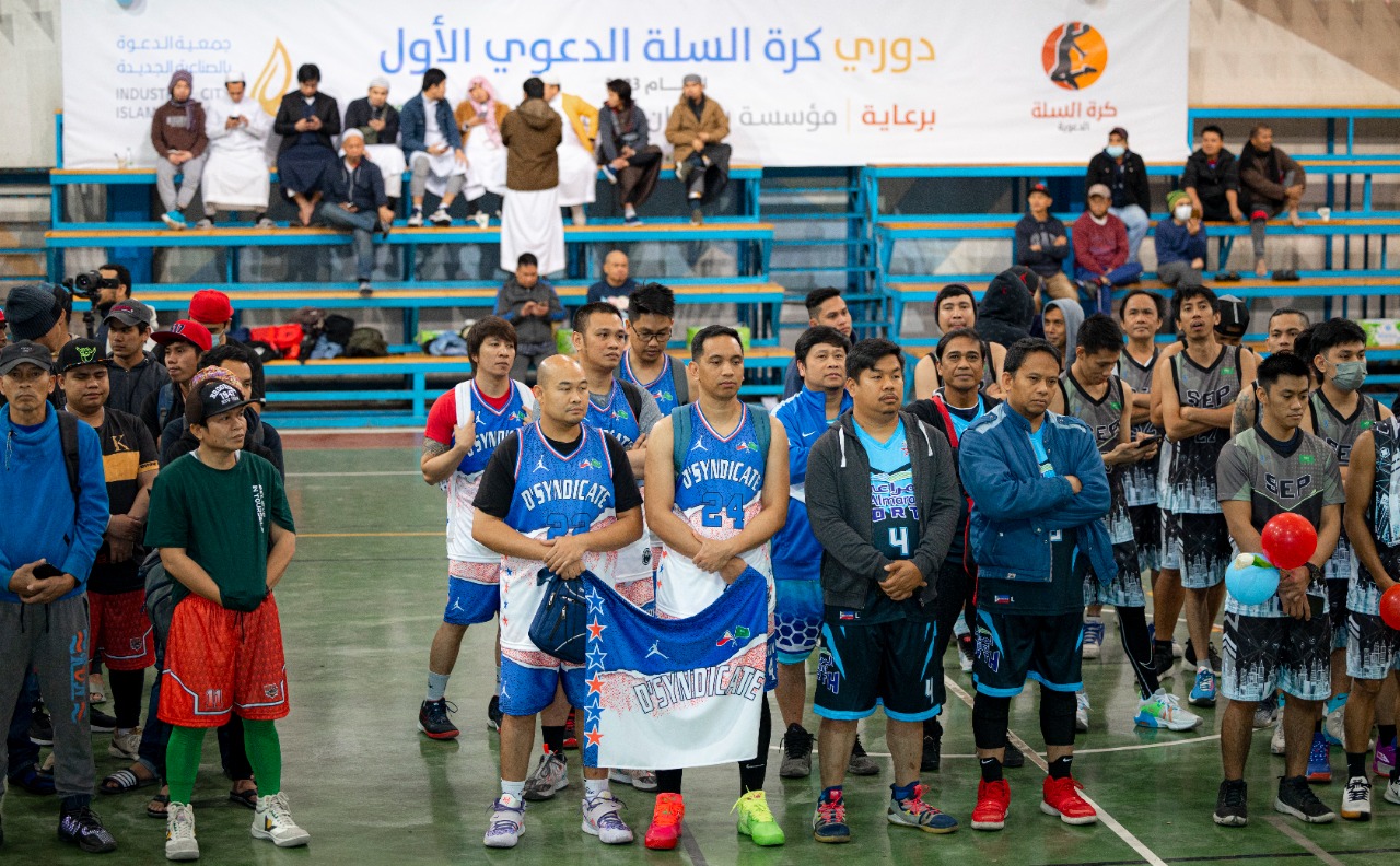 إنطلاق دوري كرة السلة الدعوي