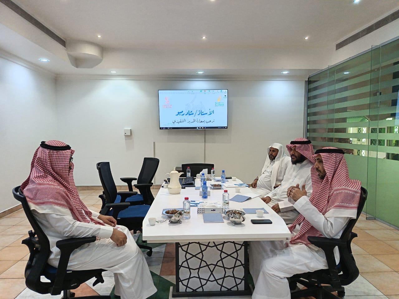 تشرفت الجمعية بزيارة كريمة من سعادة الاستاذ شادي رمبو المدير التنفيذي لشركة السيف هوم